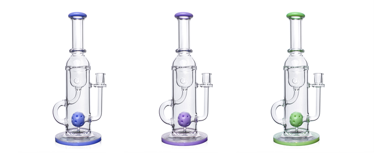 Glass Inner Recycler Bong BT3446