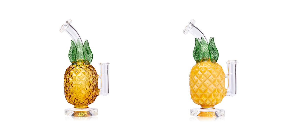 Glass Dab Rig Pineapple Bong BT3508