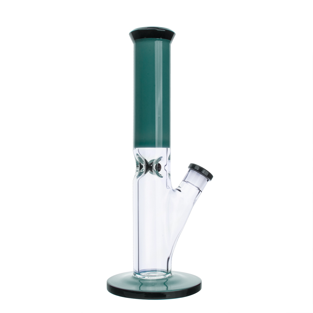 4.9'' Glass Straight Tube Bong BT2524